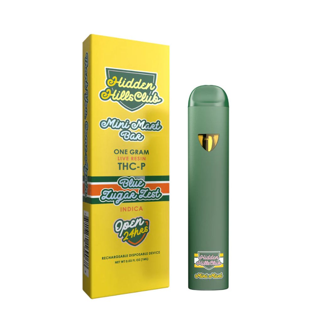 Vaporizador Hidden Hills Live Resin-Desechable 1g