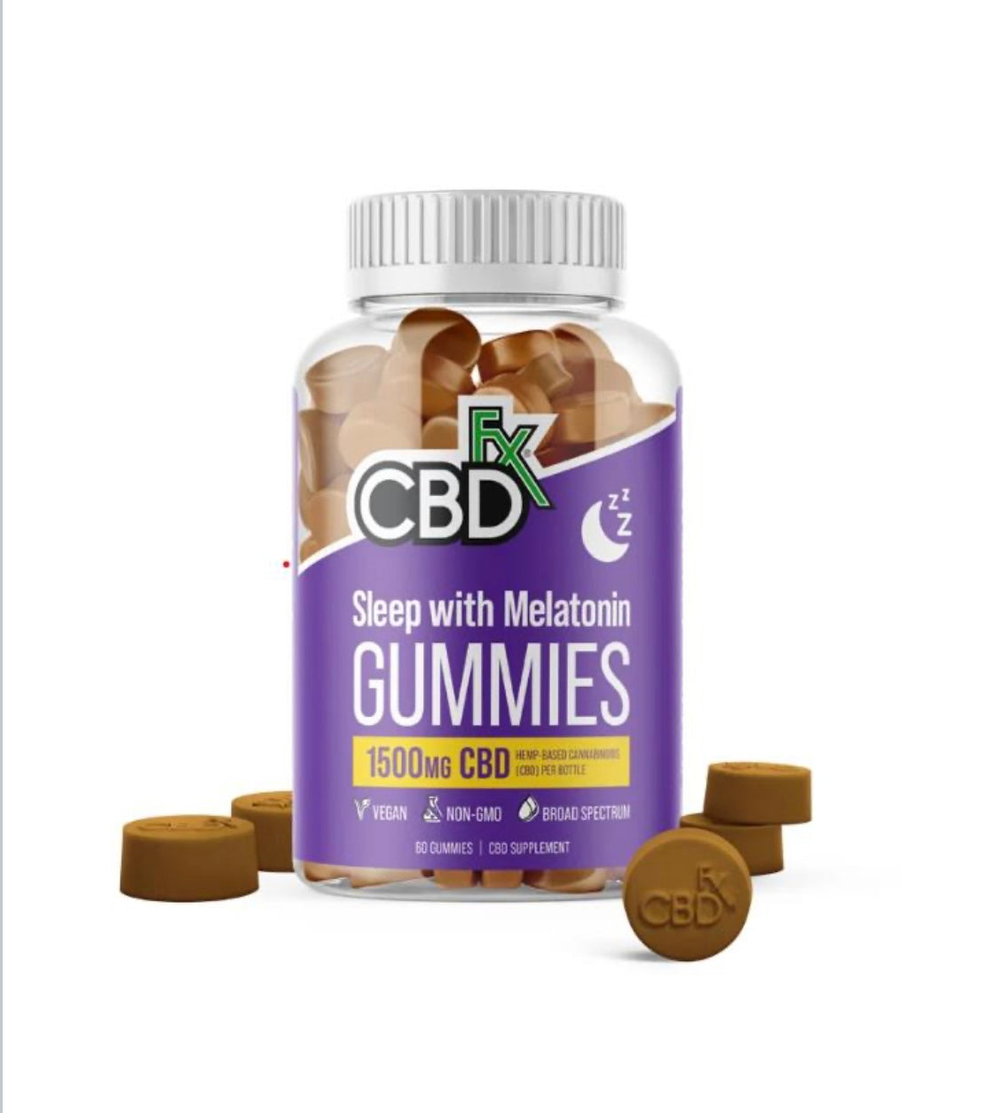 Gomitas de CBD para dormir con melatonina 1500mg