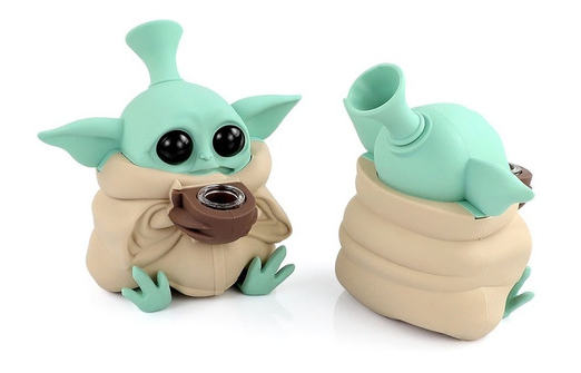 BONG DE SILICON BABY YODA