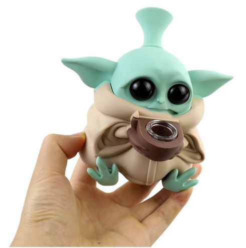 BONG DE SILICON BABY YODA