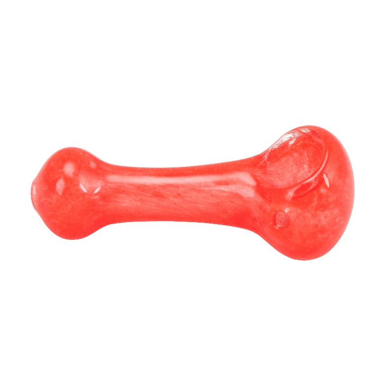 Pipa de vidrio roja
