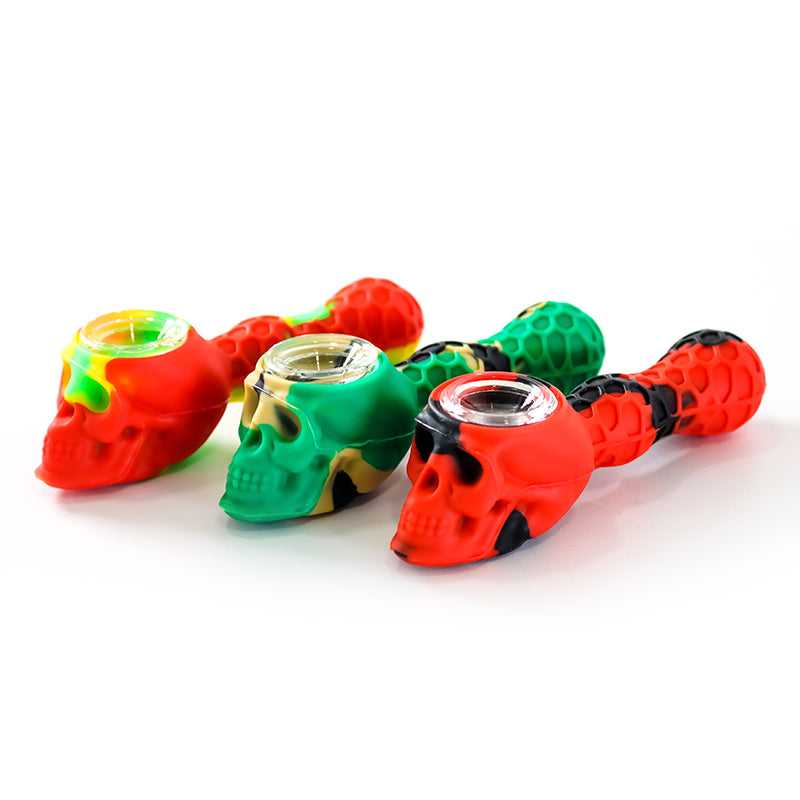 Pipa Skull de silicon