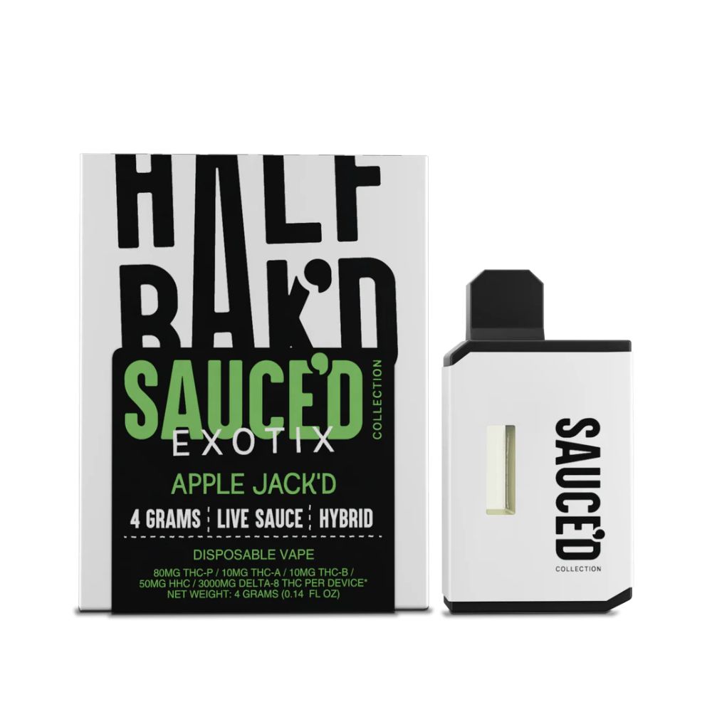 Vaporizador Half Bak'd Sauce'd Exotix 4G
