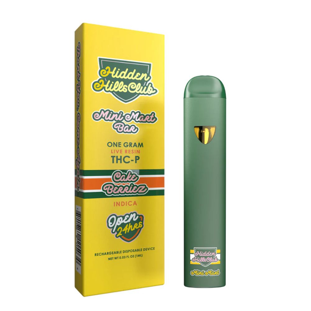 Vaporizador Hidden Hills Live Resin-Desechable 1g