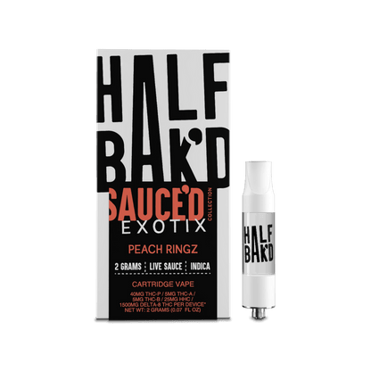 Cartuchos Half Bak’d Sauce’d Exotix 2G