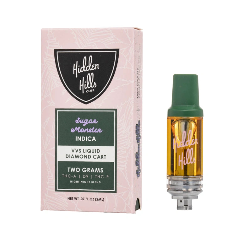Cartucho Hidden Hills Liquid Diamond 2G