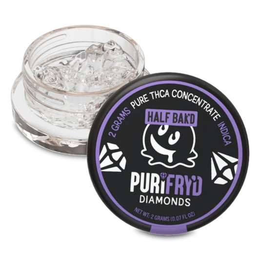 Concentrado de Diamante PuriFry'd Half Bak’d 2G THC-A