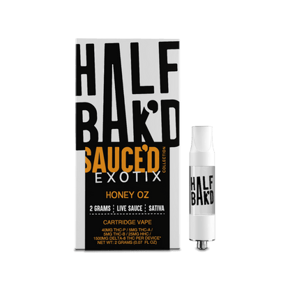 Cartuchos Half Bak’d Sauce’d Exotix 2G