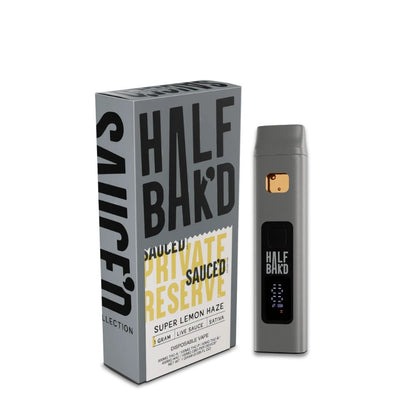 Vaporizador desechable Half Baked Live Resin