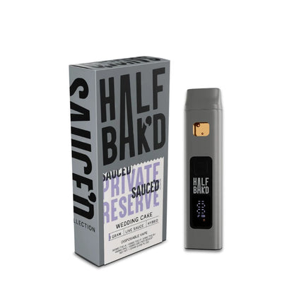 Vaporizador desechable Half Baked Live Resin